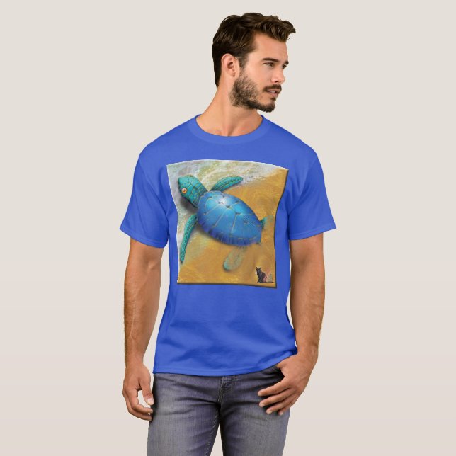 Camiseta de Tartaruga Marítima (Frente Completa)