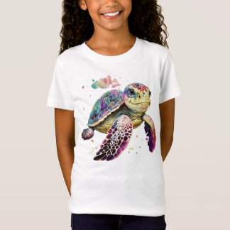 Camiseta de Tartaruga Oceânica