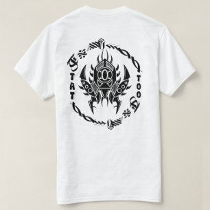 Camiseta de Tatuagem Tribal