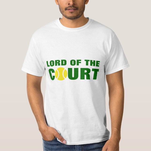 Camiseta de tênis | Senhor da quadra (Frente)