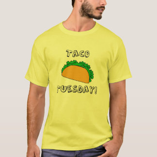 Camiseta de terça-feira do Taco