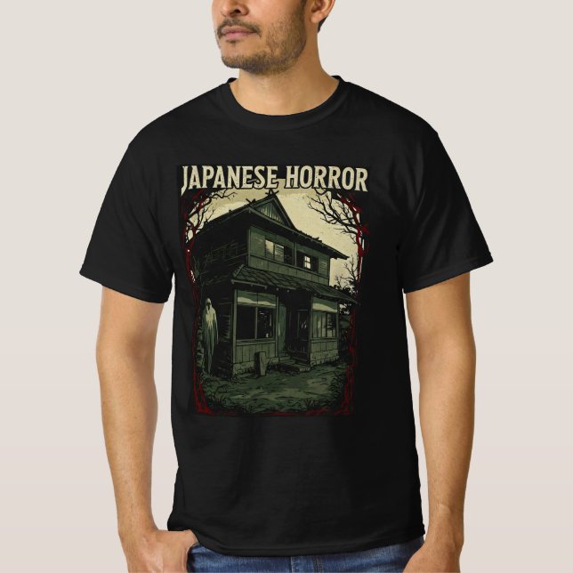 Camiseta de terror japonês (Frente)