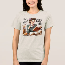 Camiseta de Testemunha Retro - Livros para Meninas