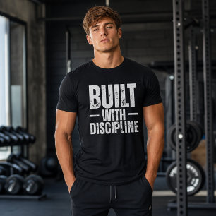 Camiseta de Texto em Negrito Motivacional para Aca