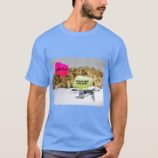 Camiseta de Textura de Cortiça Natural (Frente)