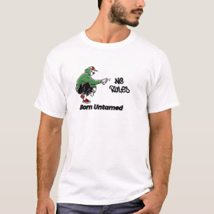 Camiseta de Tipografia de Desenho Animado com Spra
