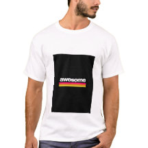 Camiseta de Tipografia Incrível
