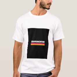 Camiseta de Tipografia Incrível 