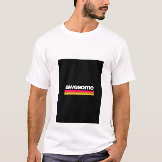 Camiseta de Tipografia Incrível