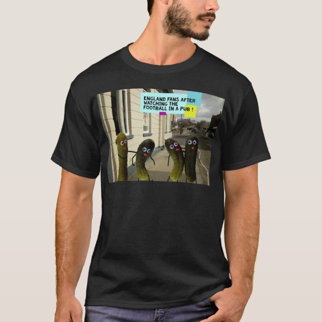Camiseta de torcedores da Inglaterra (Frente)
