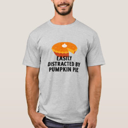 Camiseta de torta de abóbora de ação de graças