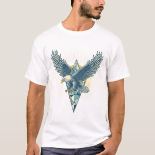 Camiseta de Transformação Águia de Cristal