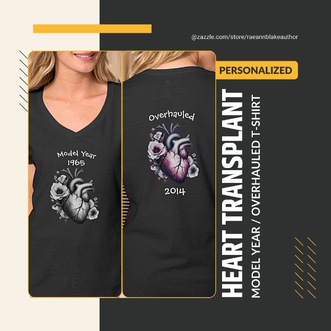 Camiseta de Transplante de Coração Remodelado/Ano  (Criador carregado)