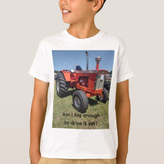 Camiseta de trator para crianças, "Sou grande o su