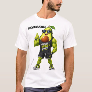 Camiseta de Treino de Abacate Muscular - Construíd