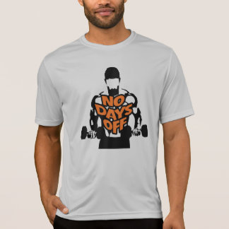 Camiseta de Treino de Academia Sem Dias de Folga F