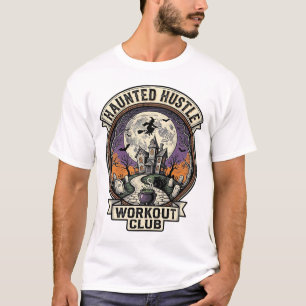 Camiseta de Treino de Halloween Haunted Hustle Eng