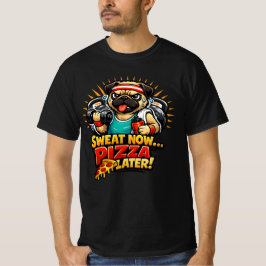 Camiseta de Treino Fofa para Amantes de Fitness e 