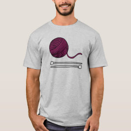 Camiseta de tricô