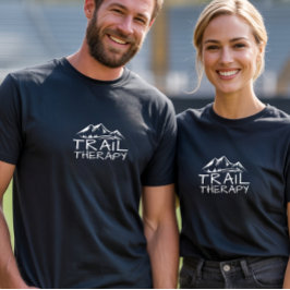 Camiseta de Trilha Terapia Minimalista Montanha