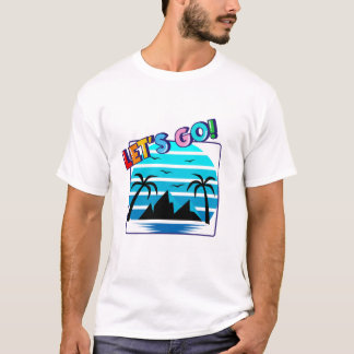 Camiseta de um Dia de Praia de Verão
