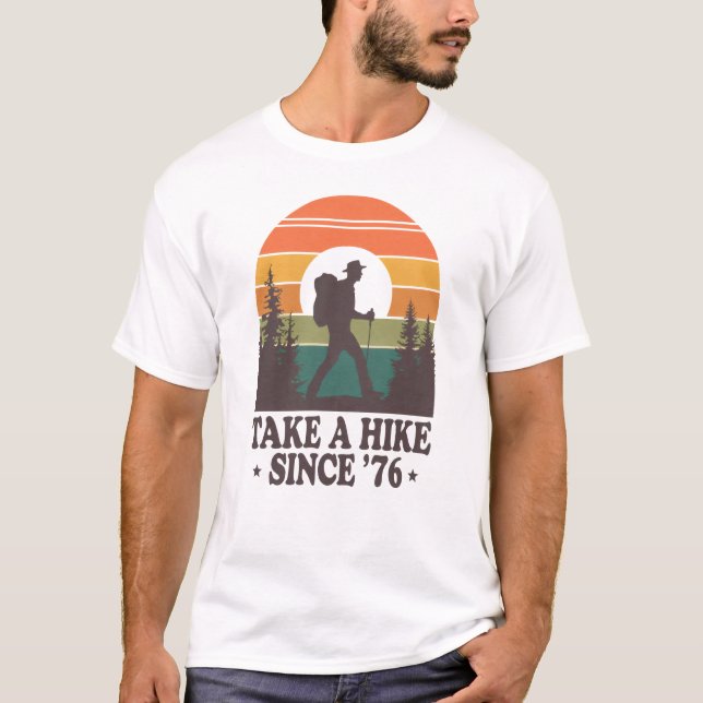 Camiseta Dê um passeio - Caminhada (Frente)