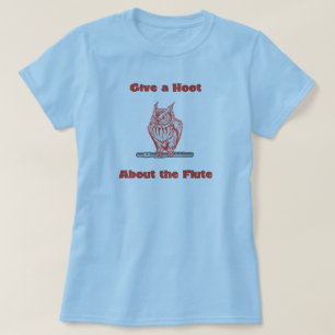 Camiseta Dê uma buzina sobre a flauta (#3)