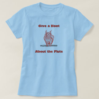 Camiseta Dê uma buzina sobre a flauta (#3)