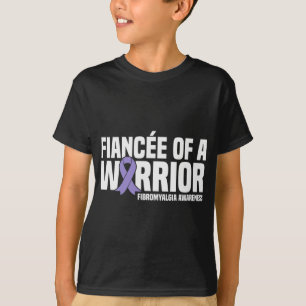Camiseta De Uma Consciência Da Fibromialgia Guerreira
