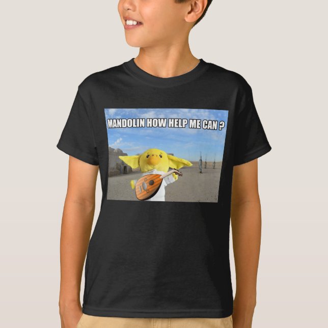 Camiseta de uma galáxia distante, distante (Frente)