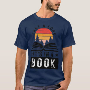 Camiseta Dê uma olhada em um Livro 20
