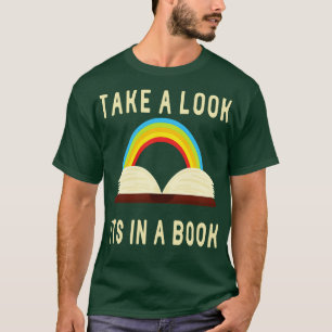 Camiseta Dê Uma Olhada Em Um Livro Vintage Lendo