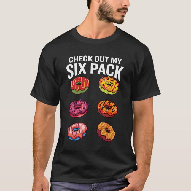 Camiseta Dê Uma Olhada Na Minha Malhação De Rosquinha Engra (Frente)