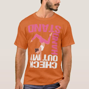 Camiseta Dê Uma Olhada Na Minha Porta Engraçada, Gymnastics