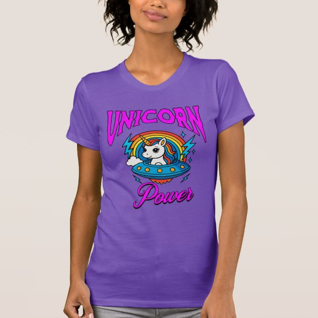 Camiseta de Unicórnio Engraçado (Frente)