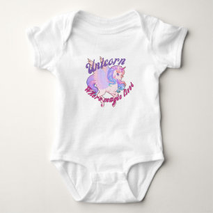 Camiseta de unicórnio para bebês