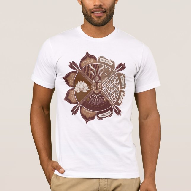 Camiseta de Unidade Multicultural - Fusão Cultural (Frente)