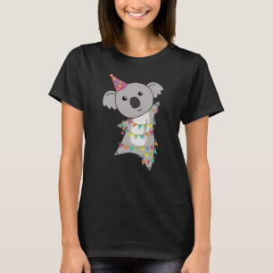 Camiseta de Urso de Aniversário Koala Urso Urso Ga