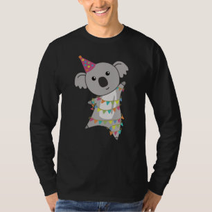 Camiseta de Urso de Aniversário Koala Urso Urso Ga