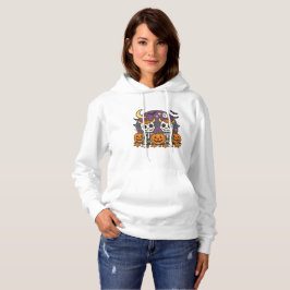 Camiseta de Vacas Esqueleto Assustadoras Fofas com
