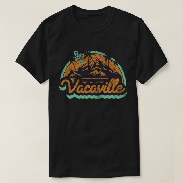 Camiseta de Vacaville, Califórnia (Frente do Design)