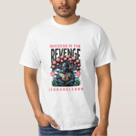 CAMISETA DE VALOR DAS LIÇÕES APRENDIDAS COM A VING