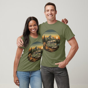 Camiseta de Van de Campismo Vintage   Vida Retro d
