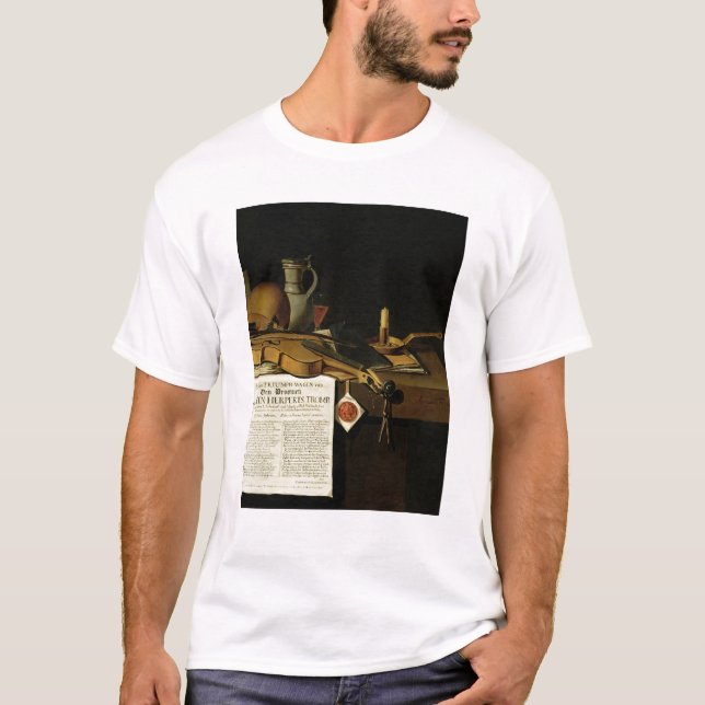 Camiseta De Vanitas homenagem da vida ainda (Frente)