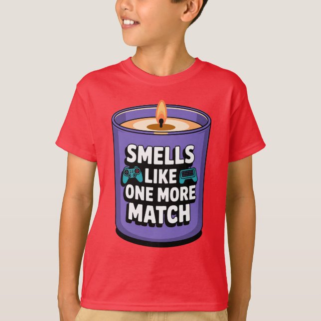 Camiseta de vela presente para jogador de PC Roupa (Frente)