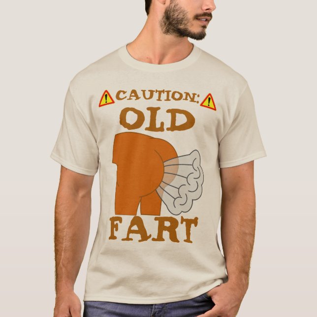 Camiseta de Velho Rabugento (Frente)
