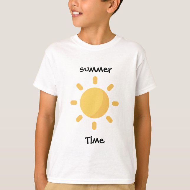 camiseta de verão (Frente)