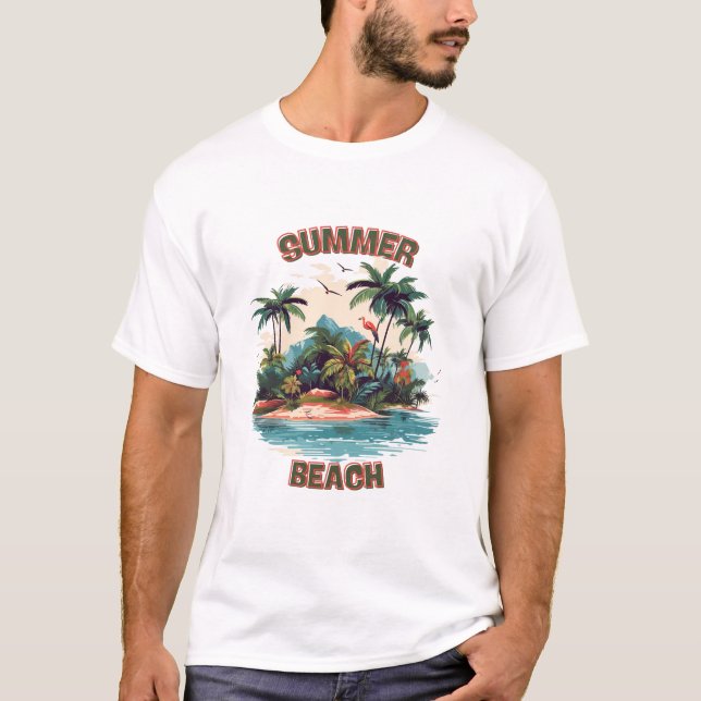camiseta de verão (Frente)