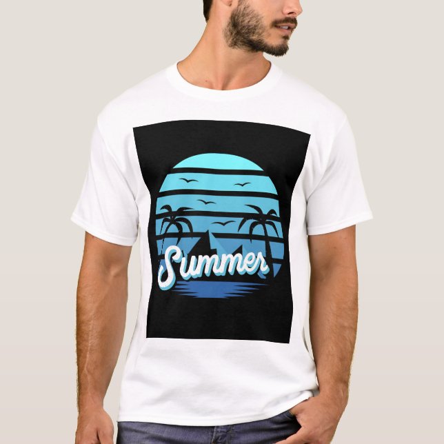 Camiseta de verão  (Frente)