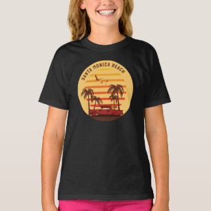 Camiseta de verão aloha da praia de Santa Mônica